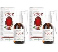 Erba Vita Integratore Alimentare Sana Voce Spray Gola - 30 ml (Confezione da 2)
