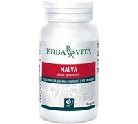 Erba Vita Malva Integratore Sistema Digerente e Vie Urinarie 60 Capsule