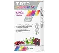 ERBA VITA Memo Rigenera 50+ - Integratore Per La Memoria 45 Capsule