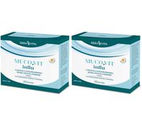ERBA VITA Muco.vit Influ integratore alimentare in pratiche bustine solubili a base di N-Acetilcisteina e Bromelina da Ananas, specialmente indicato nel periodo invernale - 12 bustine