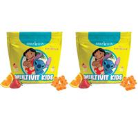 Erba Vita Multivit Kids Integratore Alimentare per Bambini, 30 Gummies - Formulato con le Principali Vitamine, Utile in caso di Ridotto Apporto o Aumentato Fabbisogno (Confezione da 2)
