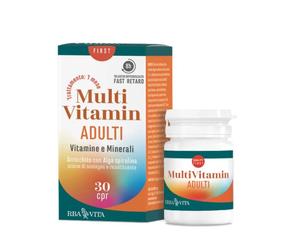 Erba Vita MultiVitamin Adulti Vitamine E Minerali 30 Compresse