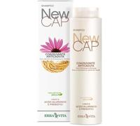 ERBA VITA Newcap Shampoo Anticaduta, prodotto cosmetico, a base di estratti vegetali, ideale per restituire vitalità e luminosità, rinforzando il capello - 250 ml
