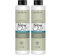 ERBA VITA Newcap Shampoo Antiforfora prodotto cosmetico formulato per detergere il cuoio capelluto senza impoverire le fibre capillari - 250 ml (Confezione da 2)