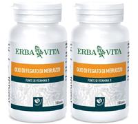 ERBA VITA Olio di Fegato di Merluzzo 2x45,3 g Perle