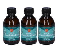 Erba Vita Olio di Mandorle Dolci Profumato Ambrato 3x200 ml