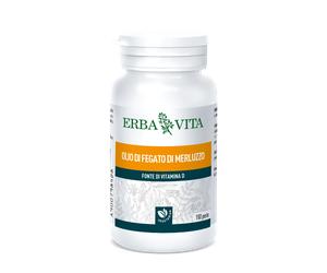 Erba Vita OLIO FEGATO MERLUZZO 100 PERLE 453 MG