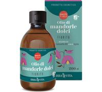 ERBA VITA Olio di mandorle dolci Fiorito arricchito con estratto di camomilla emolliente e lenitivo per la pelle