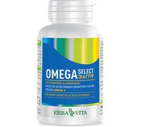 Erba Vita Integratore alimentare Omega Select 3/6/7/9 fonte naturale di Omega 3,6,7,9 - 120 perle