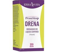 Erba Vita PesoStop Drena 20 stick Integratore Drenante e Depurativo