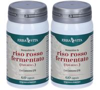 Erba Vita Riso Rosso Fermentato Capsule 2x60 pz Capsule