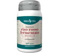 ERBA VITA Capsule Monoplanta - Riso Rosso Fermentato, 60 capsule