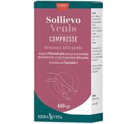 Erba Vita Integratore alimentare Sollievo Ven Benessere gambe per gonfiore e pesantezza 60 compresse