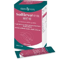 Erba Vita SollievoVen 14 Bustine Integratore per la Funzionalità del Microcircolo e Plesso Emorroidario