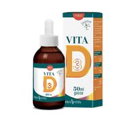 Erba Vita Vitamine - Vita D Gocce Integratore Vitamina D per Bambini, 50ml