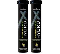 ERBA VITA Xformance Hydro integratore alimentare effervescente ideale come supporto durante l'attività sportiva - 20 Compresse (Confezione da 2)