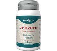 Erba Vita Zenzero Integratore Digestivo 400 mg 60 Capsule