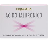 Erbamea Acido Ialuronico Integratore per Elasticità e Idratazione della Pelle 24 Capsule