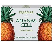 Erbamea Ananas Cell Compresse Integratore per Cellulite 36 Compresse