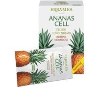 Erbamea Ananas Cell Fluido Concentrato Integratore Drenante 15 Bustine