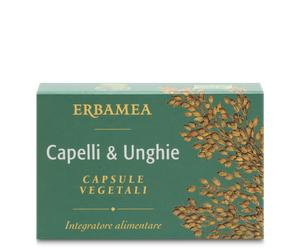 Erbamea Capelli & Unghie 24 Capsule Vegetali