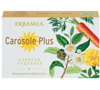 Erbamea Carosole Plus Integratore Alimentare per Abbronzatura 24 Capsule