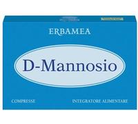 Erbamea D-Mannosio Integratore per Benessere Vie Urinarie, 24 Compresse