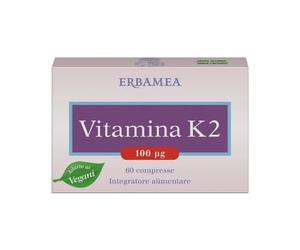 Erbamea Erbamea Vitamina K2 60 Compresse - Integratore Per Le Ossa