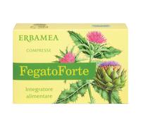 Erbamea Fegato Forte Integratore Alimentare Depurativo, 24 Compresse