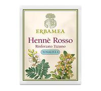 ERBAMEA - HENNE' Polvere Naturale ROSSO RINFORZATO TIZIANO TONALITA' 4 100 GR