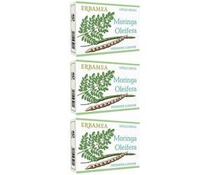 Erbamea Moringa Oleifera Capsule 3x24 pz Capsule