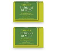 Erbamea Probiotici 10 Miliardi Capsule Vegetali 2x12 g Capsule