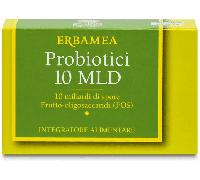 Erbamea Probiotici 10 MLD Flaconi Monodose 100 ml