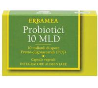 Erbamea Probiotici 10 Mld Integratore Intestinale 24 Capsule Vegetali