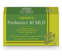 Probiotici 10 MLD Integratore Alimentare, 10 Flaconcini