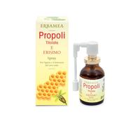 ERBAMEA Propoli Titolata ed Erismo 20 ml - Spray per il cavo orale