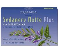 Erbamea Sedanerv Notte Plus Integratore Sonno e Rilassamento 24 Capsule