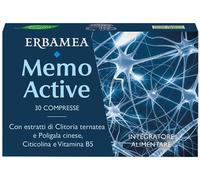 ERBAMEA Srl Integratore Memo Active Erbamea per la memoria, 30 compresse