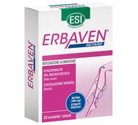 Erbaven Retard Integratore Alimentare a Base di Vite Rossa Rutina e Rusco
