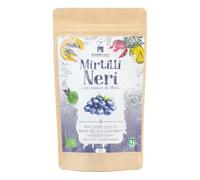 Erbavoglio Mirtilli Neri Bio - 100g - Biologico - Snack salutare, frutta in bacche disidratate, fonte naturale di fibre, vitamine e minerali, senza zuccheri aggiunti, ideale per yogurt e porridge