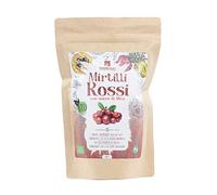 Erbavoglio Mirtilli Rossi Bio - 500 g - Alimento biologico - Antiossidanti protettivi per vie urinarie, infiammazione, cuore e difese naturali.
