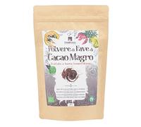 Erbavoglio Polvere di Fave di Cacao Magro (Trattato a Basse Temperature) Bio - 200 g - Alimento biologico - Trattata a basse temperature per preservare tutti i nutrienti e i benefici antiossidanti.