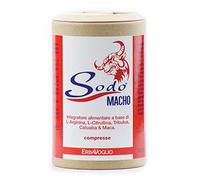 Erbavoglio Sodo Macho Capsule - 60 capsule - Integratore alimentare convenzionale - Con L-Arginina, L-Citrullina e piante adattogene, supporta la funzione sessuale maschile e il benessere psicofisico.