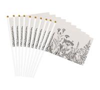 Erbe floreali botaniche incisione stampa bandiere portatili bandiere portatili eventi sportivi celebrazioni decorazioni interne esterne