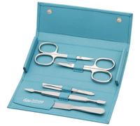 ERBE - Set di bottoni a pressione, 5 pezzi, blu mare Organizer trucchi 1 pieces female