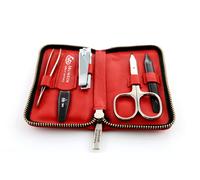 Erbe Solingen Set da viaggio per manicure 5 pezzi rosso