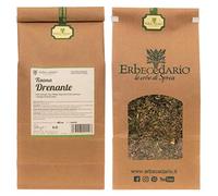 Erbecedario Tisana Drenante con Pilosella e Ortica, Infuso Diuretico effetto Detox, Tisane drenanti efficaci contro la Ritenzione idrica, Elimina i Liquidi in eccesso, Tisana fredda 1 Sacchetto 200g