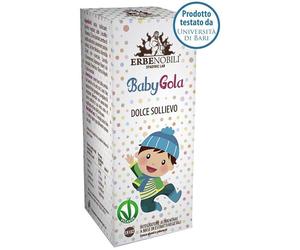 Erbenobili Babygola Integratore Mal di Gola Bambini 15 ml