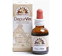 Depurvin Integratore Alimentare per il Drenaggio dei Liquidi da 50ml, Erbe Nobili