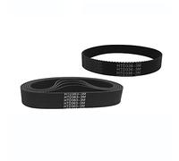 ERBER 2pcs Arc HTD 3M Cinghia dentata C = 336 339 342 345 348 351 354 357 360 363 Larghezza 6/9/10/12/15/20mm Rubbe Anello Chiuso Passo sincrono 3mm (Color : 18mm, Size : 3M 339(Teeth113))